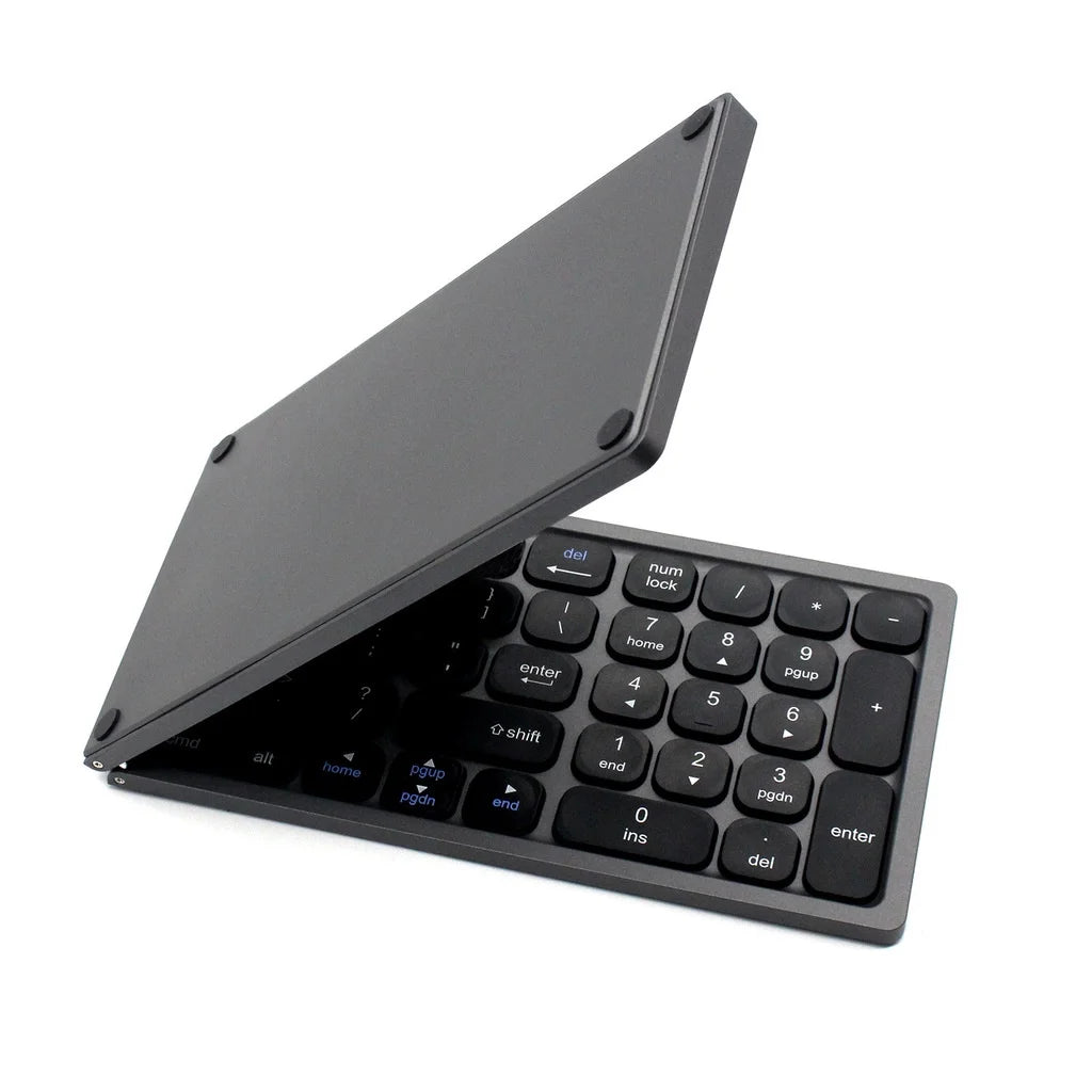 Jomaa Foldable wireless Bluetooth keyboard lightweight portable Bluetooth Foldaing keyboard available for tablet laptop PC Ipad