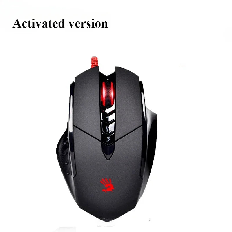 Жична мишка Bloody V7M с RGB, олекотен ергономичен дизайн, 4000dpi, за PC, офис, e-sports гейминг и макро програмиране, за CF LOL CS