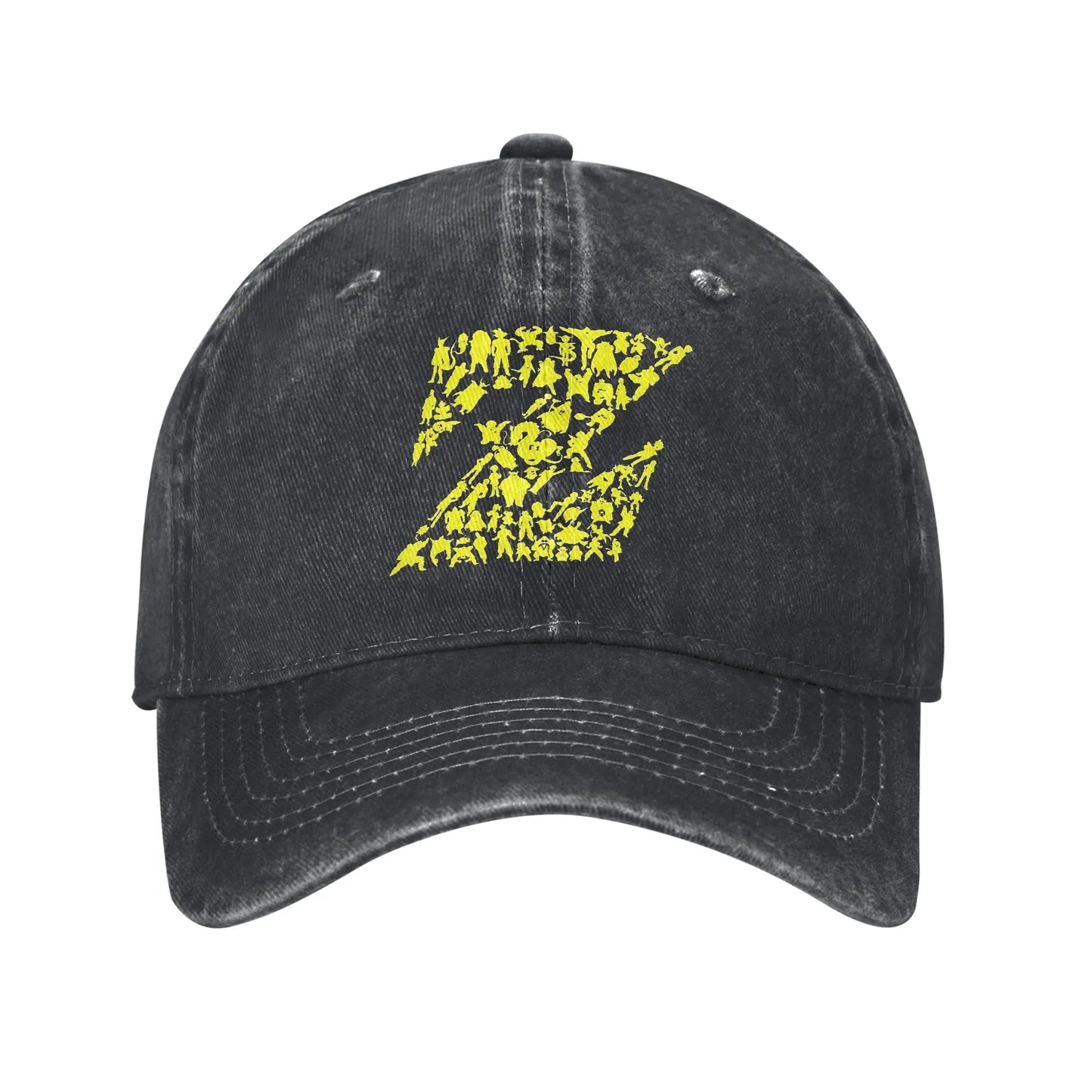 Dragon Ball Master Rosh TURTLE SCHOOL Unisex Baseball Cap Distressed Washed Caps Hat Fashion Outdoor Unstructured Soft Headwear, Produit gaming premium Fraquane