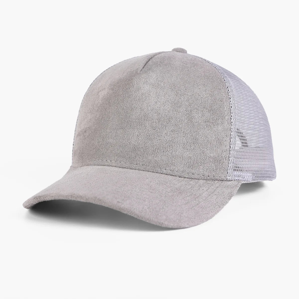 1 Piece Baseball Cap Men 5 panel Mesh Suede Trucker Hat Womren Spring Summer Outdoor Sports Hats Women Solid Color gorros