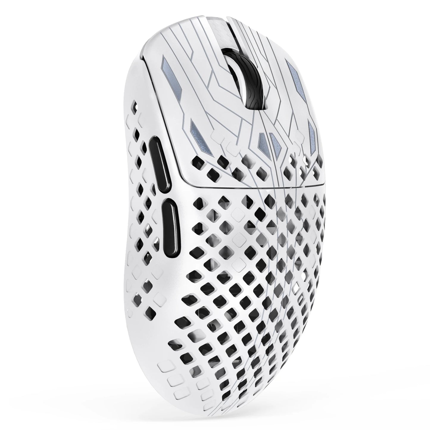 MAMBASNAKE M2 ultralet trådløs gamingmus, PAW3395PRO-sensor 40000 DPI, 41g kulfiber, tri-mode