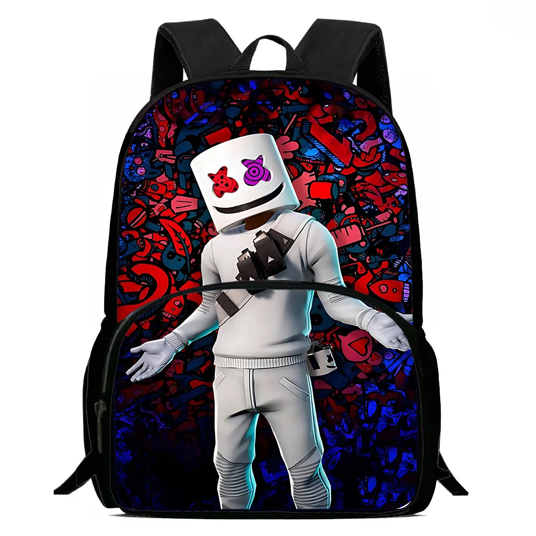 Klassischer Fortnite-Kinderrucksack für Jungen und Mädchen, Schulrucksack mit großem Fassungsvermögen, langlebiger Rucksack für Camping, Schüler und Geburtstagsgeschenk für Kinder