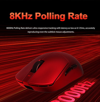 Aula V9 Ultra trådløs e-sports gamingmus Double 8k 3mode PAW 3950 8k 55g let ergonomisk mus tilpasset PC-tilbehør