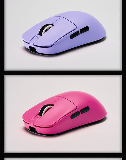 Mouse wireless ergonomico leggero VXE Dragonfly R1 con sensore PAW3395, mouse da gaming tri-mode a bassa latenza per PC, giocatori, ufficio e regalo