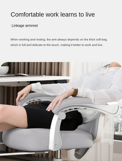 UVR Ergonomic Gaming Computer Chair Breathable Mesh Office Chair with Adjustable Armrest, Swivel Executive Desk Chair for Home Office & Work