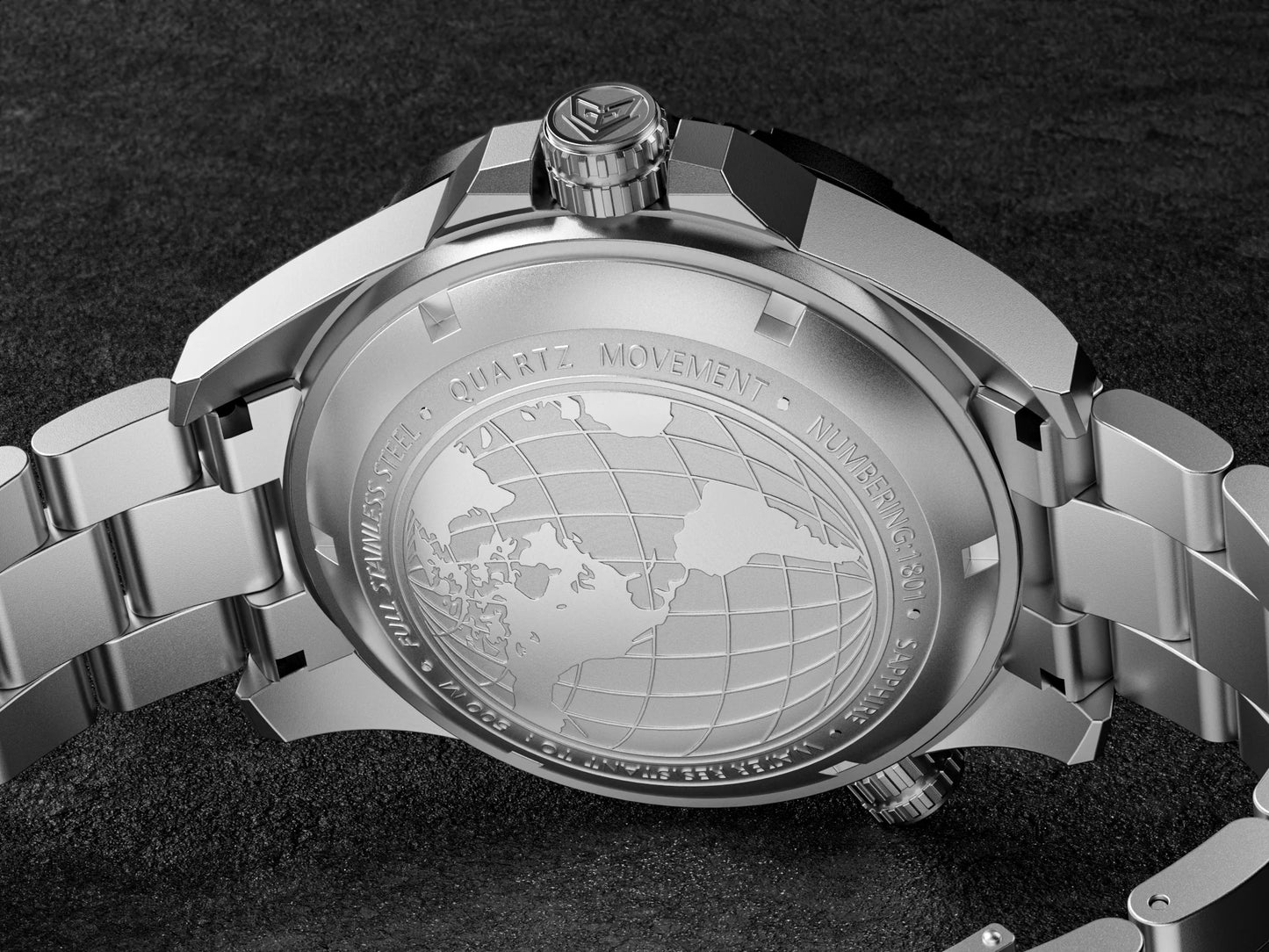 FeelNever Top Brand Luxury Mechanical Watch Profession Casual Sport Stainless Steel Automatic Men's Watches Fashion Wristwatches