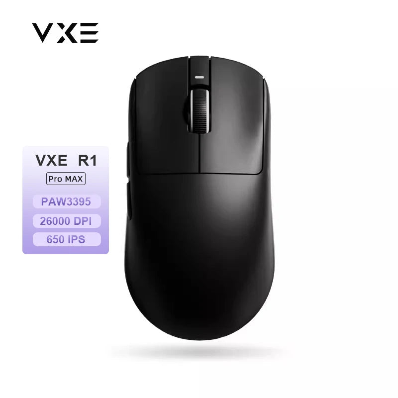 Bezdrátová herní myš ATK VXE Dragonfly R1 Pro MAX PAW3395 R1 SE Plus, přizpůsobitelná esports FPS myš, dobíjecí a lehká