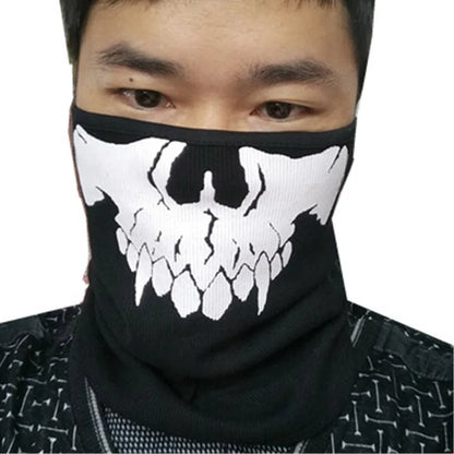 Unisex Ghost Print Skull Motorcycle Face Mask War Game Call Of Duty MWII 2022 COD Ghost Simon Riley Balaclava Mask For Adult