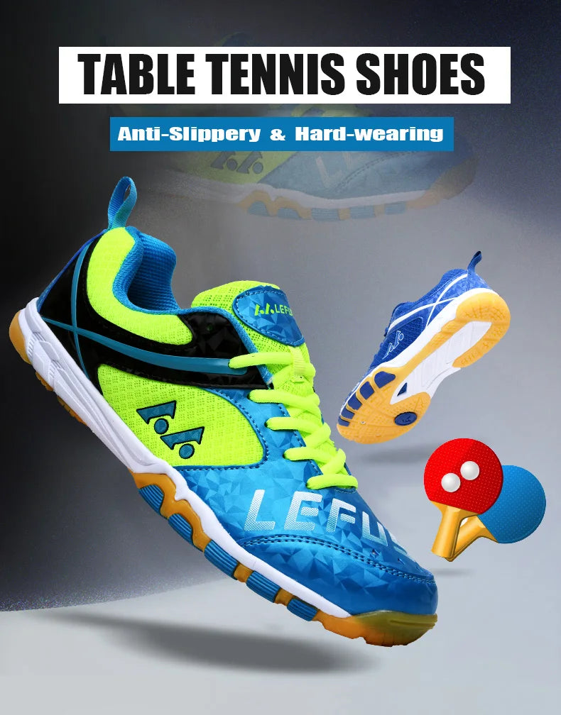 Men Professional Table Tennis Shoes Couple Badminton Shoes Competition Tennis Training Sneakers Men's Sports Shoes Zapatillas