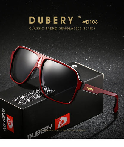 DUBERY márkájú polarizált napszemüveg férfiaknak, vezetési napszemüveg, retro férfi napszemüveg, nyári tükörszemüveg, Oculos UV400 103