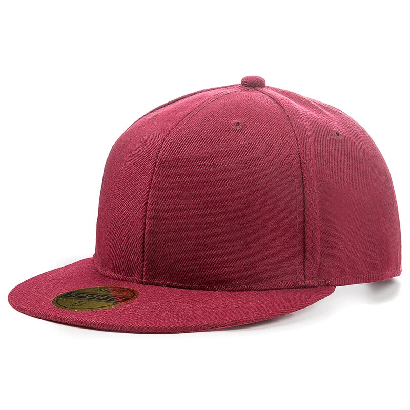 Hot Sale Cap Plain Snapback Hat High Quality Adult Hip Hop Baseball Cap Men Women Outdoor Leisure Baseball Hat