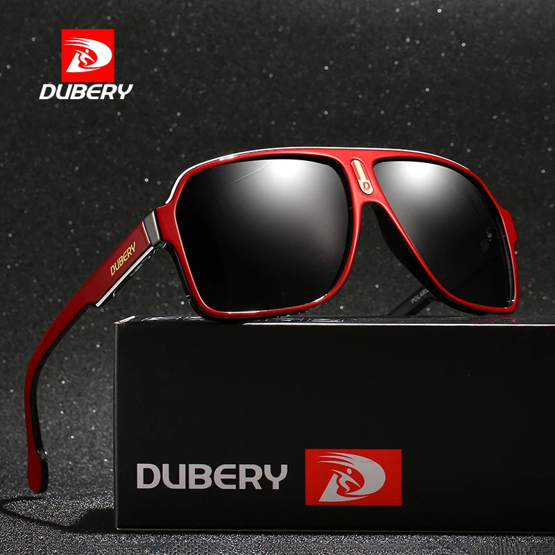 DUBERY márkájú polarizált napszemüveg férfiaknak, vezetési napszemüveg, retro férfi napszemüveg, nyári tükörszemüveg, Oculos UV400 103