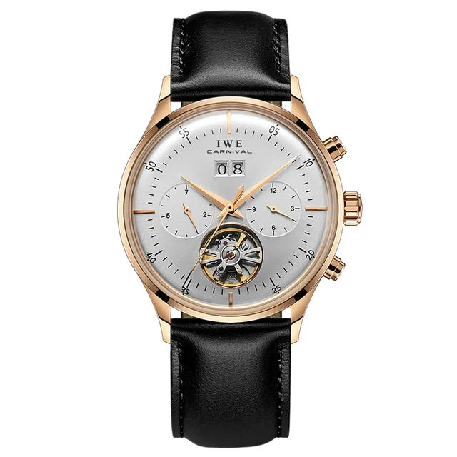 CARNIVAL Mechanical Dress Watches for Men Brands Luxury Sapphire Automatic Wristwatches Men's Waterproof 2025 Men's Watch