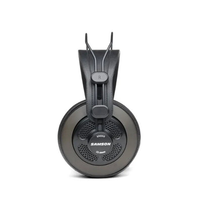 Original Samson SR850 Semi-Open Studio Monitoring Headphones – Professional HiFi Recording & Gaming Headset with Velour Earcups