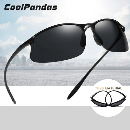 2024 Top Ultralight TR90 Polarized Sunglasses Anti-UV Driving Men Shades Male Military Sun Glasses Eyewear Goggles Gafas De Sol