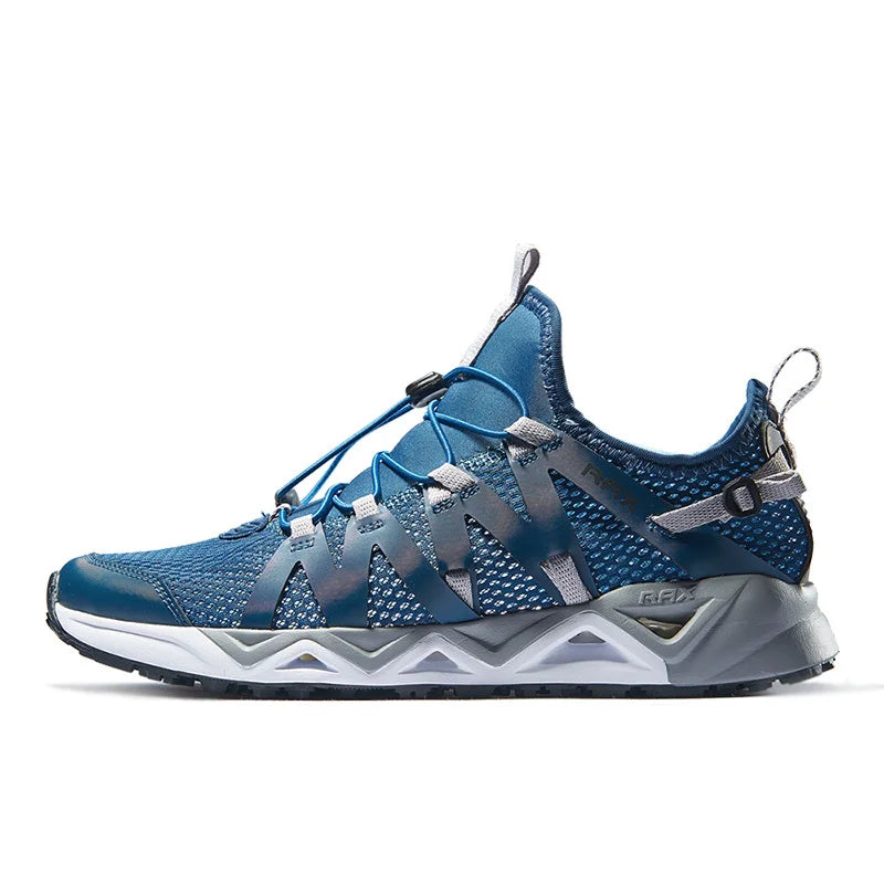 Rax Men's Aqua Upstreams Quick-drying Breathable Fishing Shoes Women Hole PU Insole Anti-slip Water Shoes Hiking