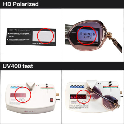 Luxus női polarizált napszemüveg – Legújabb női UV400 védelemmel ellátott, kristályos, nőies, menő napszemüveg, gyémántos, vintage stílusú Gafas