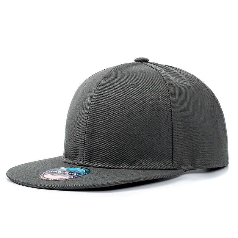 Hot Sale Cap Plain Snapback Hat High Quality Adult Hip Hop Baseball Cap Men Women Outdoor Leisure Baseball Hat