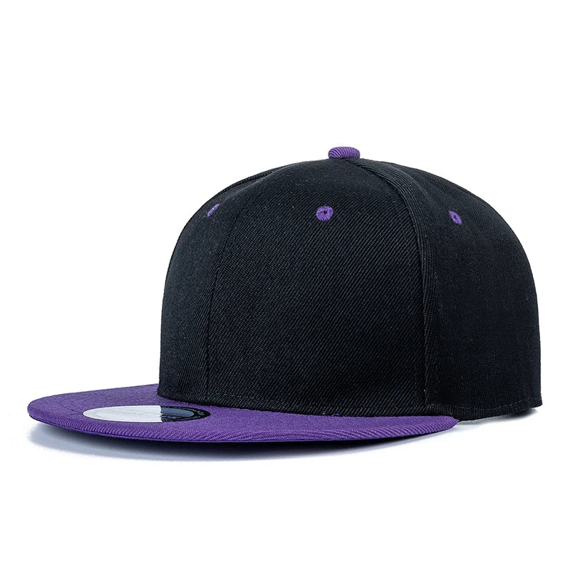 Hot Sale Cap Plain Snapback Hat High Quality Adult Hip Hop Baseball Cap Men Women Outdoor Leisure Baseball Hat