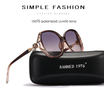 Luxus női polarizált napszemüveg – Legújabb női UV400 védelemmel ellátott, kristályos, nőies, menő napszemüveg, gyémántos, vintage stílusú Gafas