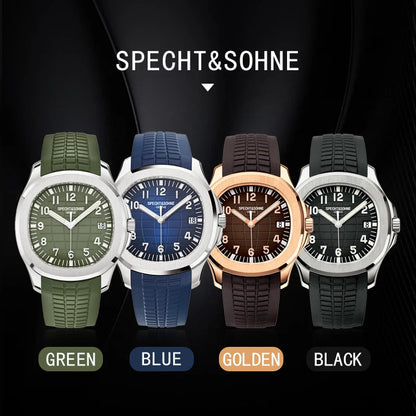 Specht&Sohne Men's Watches 2025 Mechanical Automatic Watch For Men Miyota 8125 Movement Steel Rose Gold Waterproof Watch