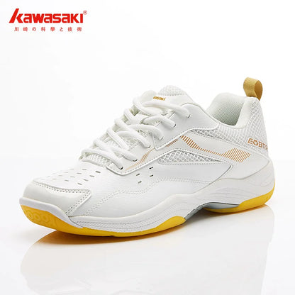 Kawasaki  Badminton Shoes  Breathable Anti-Slippery Sport Tennis Shoes for Men Women Zapatillas Sneaker K-086