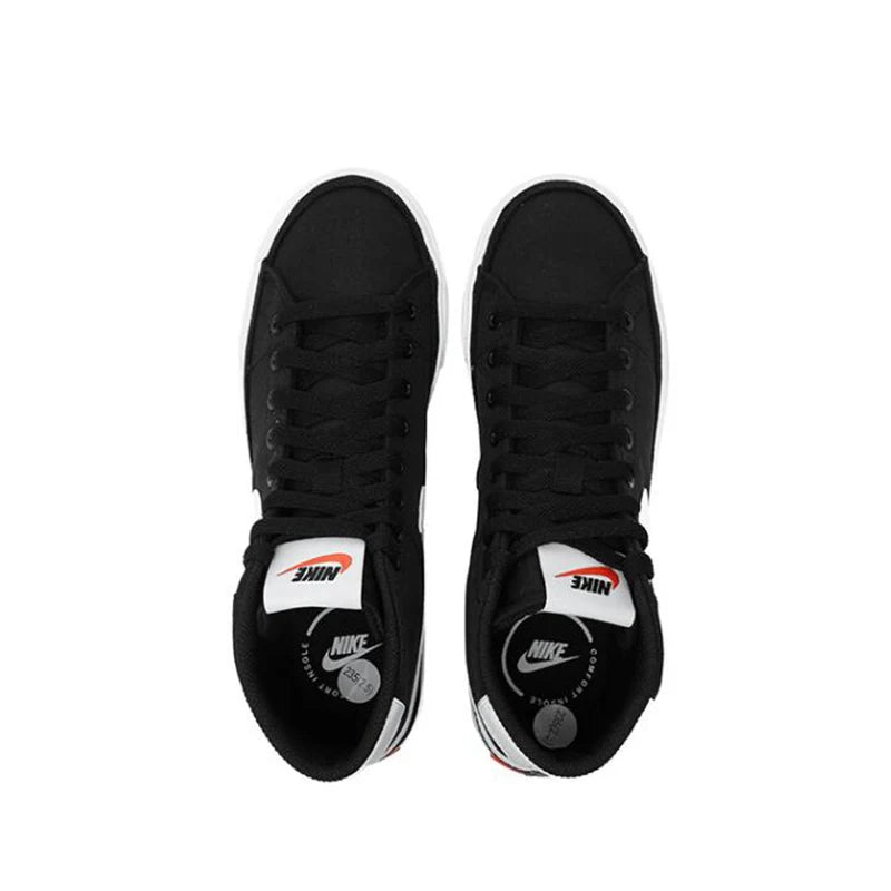 NIKE W Court Legacy CNVS mid Women's Skateboarding Shoes - Original New Arrival Sneakers