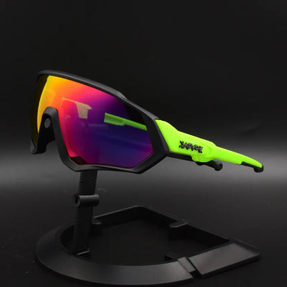 2025 Polarized Sport 5 Lens Cycling Glasses Bike Mtb Sunglasses Men Women Fishing Running Goggles Fashion Safety Bicycle Eyewear