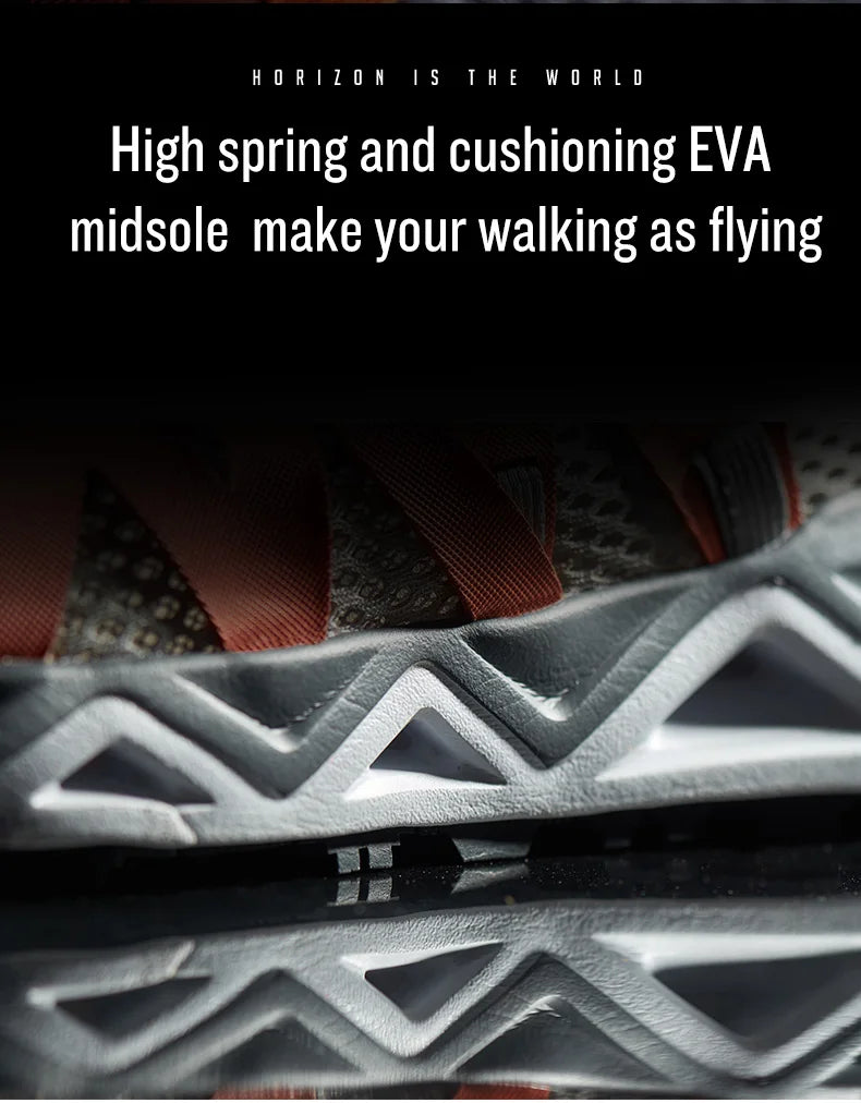 Rax Men's Aqua Upstreams Quick-drying Breathable Fishing Shoes Women Hole PU Insole Anti-slip Water Shoes Hiking