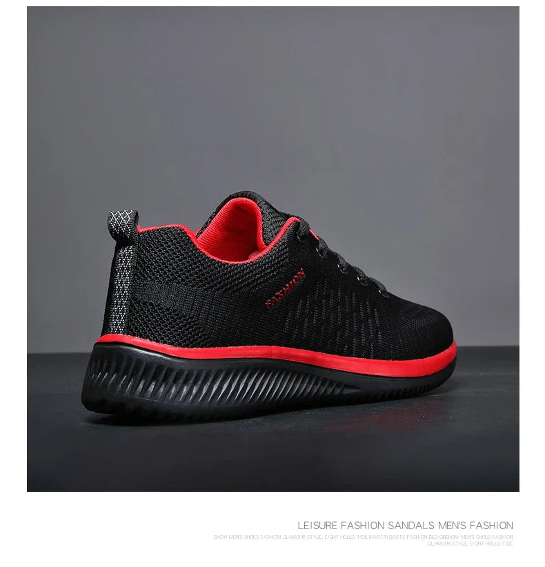Strick-Laufschuhe für Herren und Damen, lässige Sneaker, atmungsaktive Sportschuhe für Lauftraining, Fitnessstudio und Outdoor, leicht, Größe 38-47