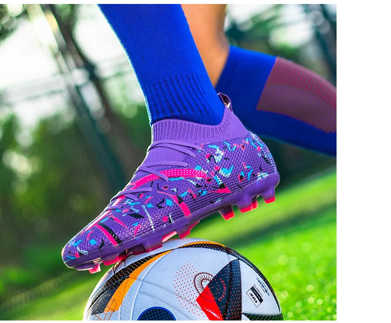 Professionele voetbalschoenen voor heren, ademend mesh, antislip voetbalschoenen, snelle sneakers, modieuze voetbalschoenen voor kunstgras voor heren