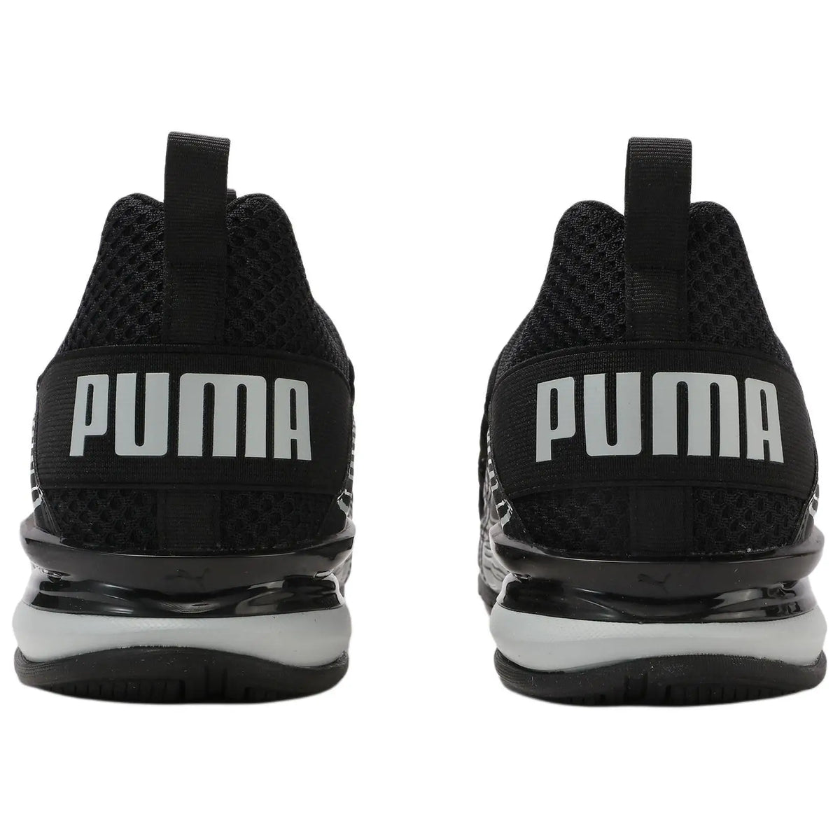 Chaussures de course basses Puma Axelion Bio, confortables, antidérapantes, résistantes à l'usure, noires 311000-02