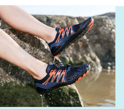 EOCENE Sapatilhas aquáticas barefoot para homem e mulher, de secagem rápida, para desportos ao ar livre, praia, natação, fitness, caminhada na água, caminhadas e ciclismo