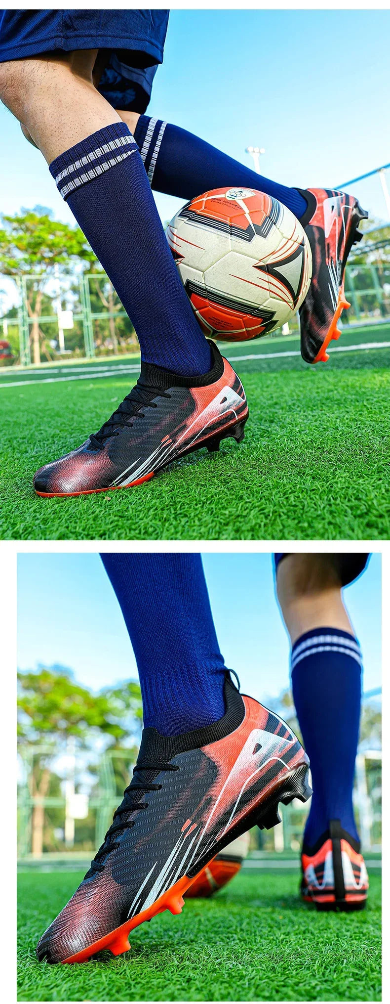 Chaussures de Football antidérapantes pour hommes, baskets d'entraînement FG de qualité supérieure, bottes de Football, crampons, vente en gros, livraison directe, unisexe pour adultes, nouvelle collection