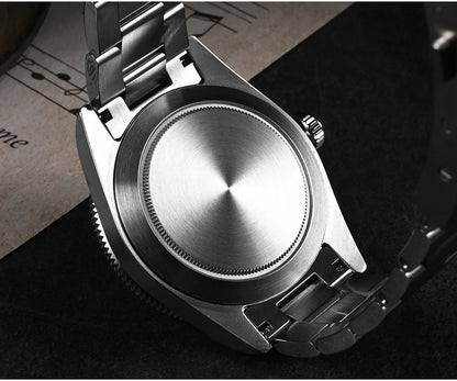 San Martin Root Beer Classic Vintage Luxury Men's Watch 39mm NH34 GMT Automatic Mechanical Watch Sapphire Waterproof 100m SN0109