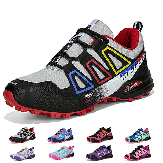 Women’s Waterproof Hiking Shoes Outdoor Sports Shoes Women’s Walking Travel Sports Shoes Bicycle Sports Shoes Running Sports Shoes