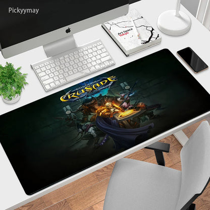 World Of Warcraft Mouse Pad Computer Laptop Mouse Mat Large Mousepad Keyboards Table Carpet  Gaming Desk Play Mats Locking Edge