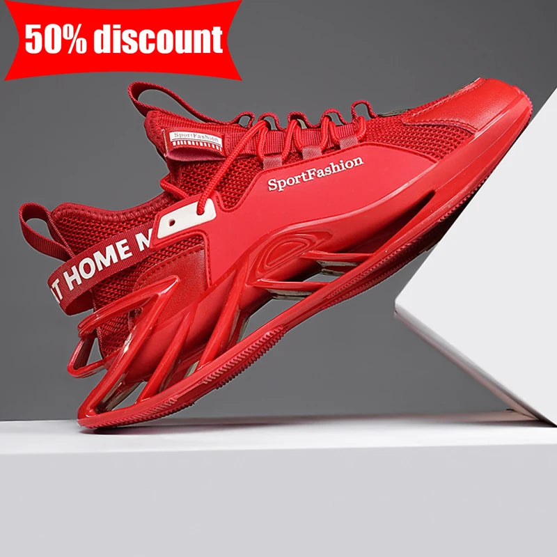 Mens Running Shoes 2026 New Mesh Breathe Sole Anti Slip Wear Resistant Daily Sports Trendy Fashion Casual Sneakers for Men