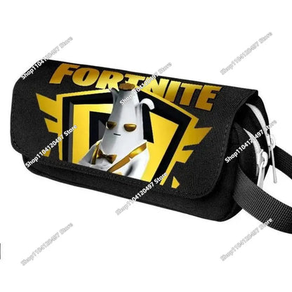 Fortnited Student Pencilcase Large Capacity Pencil Case Kids Toys Pen Bag School Supplies Stationery Pouch Boys Game Gifts