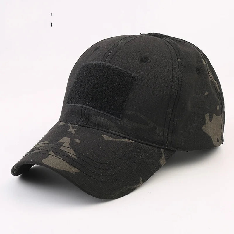Adjustable Baseball Cap Summer Sunscreen Hat Camouflage Camo Camping Hiking Fishing Caps