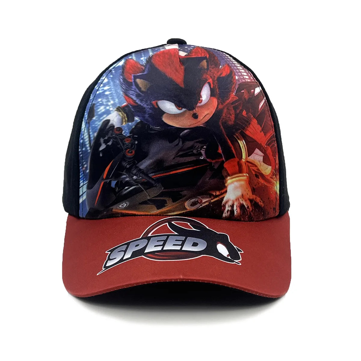 50–54 cm vaikų „Sonic“ animacinio filmo beisbolo kepurė su anime ežiu „ShadowTails“ ir „Knuckles“ personažais, apsauganti nuo saulės, aksesuaras, dovana