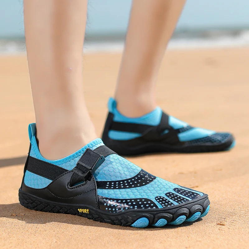 Barefoot Beach Aqua Shoes for Men and Women Quick-Dry Summer Water Shoes Outdoor Wading Sneakers Lightweight Water Sports Shoes