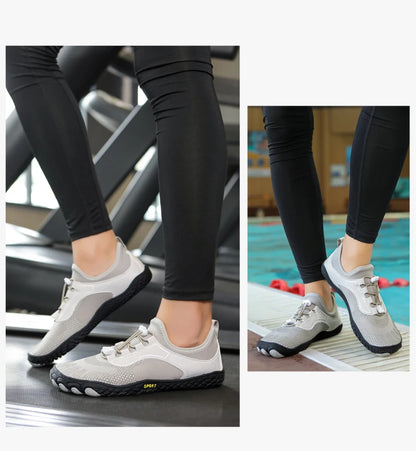 36-48# Gym Footwear Unisex Seaside Aqua Shoes Couples Vacation Beach Game Wading Shoes Men’s Squat Fitness Shoes Women’s Yoga Shoes