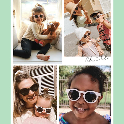 2026 Kids Personality Classic Outdoor Sun Protection Sunglasses Boys Girls Colors Protect Eyes Baby UV400 Sunglasses Children