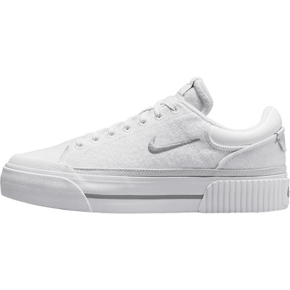 Nike Authentic Legacy Lift ženske skejterske cipele na platformu FZ2606-100