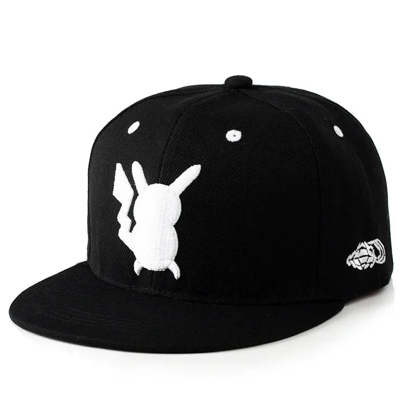 Pokemon Baseball Hat Pikachu Embroidery Cap Boy Girl Summer Sunhat Parent-child Cartoon Anime Outdoor Sport Shade Caps Kids Gift