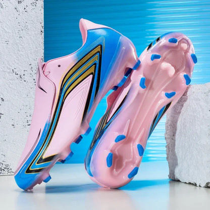 Nouvelles chaussures de football pour hommes, baskets de match, chaussures de futsal antidérapantes, crampons pour terrain en herbe, chaussures de football d'intérieur, légères, de haute qualité, pour l'extérieur