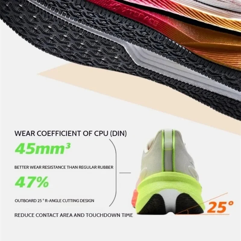 Xtep 2000km 3.0 Running Shoes Soft Universal Sneakers Cushioning Training Jogging Wear-Resistant Lightweight 875119110032