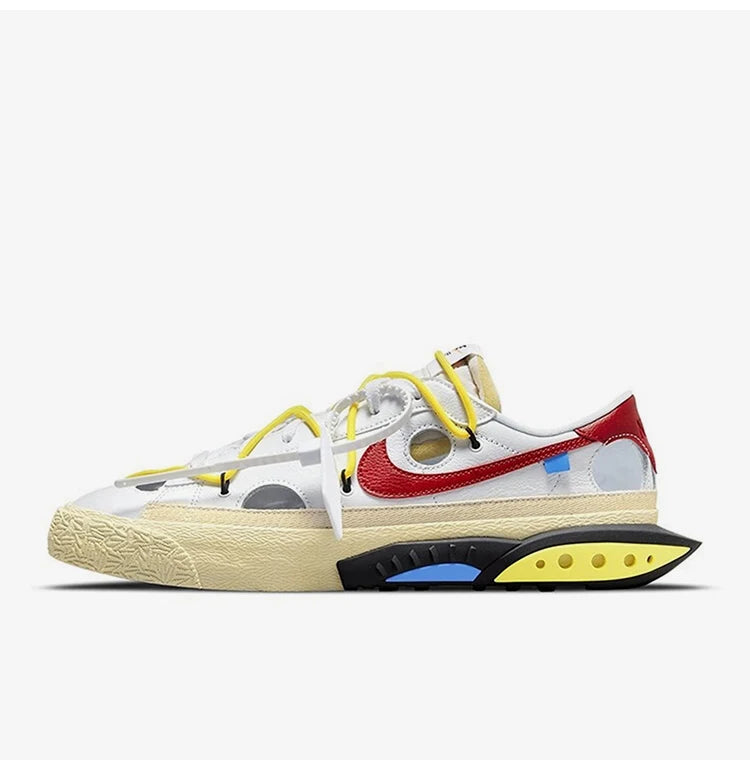 Nike genuine Blazer Low Men's Trendy Low-Top Sneakers DH7863-100