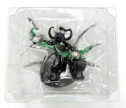 World of Warcraft Handheld Black Devil Hunter Illidan Fury Wind Ornament Lich King Arthas Model Boy